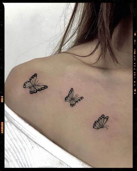 Top 10 butterflies on collarbone tattoo ideas and inspiration